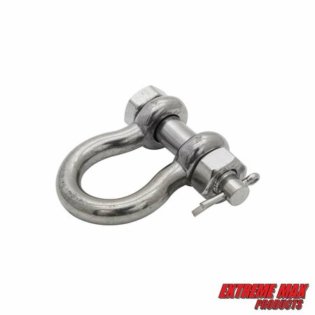 Extreme Max Extreme Max 3006.8381.2 BoatTector Stainless Steel Bolt-Type Anchor Shackle - 5/8", 2-Pack 3006.8381.2